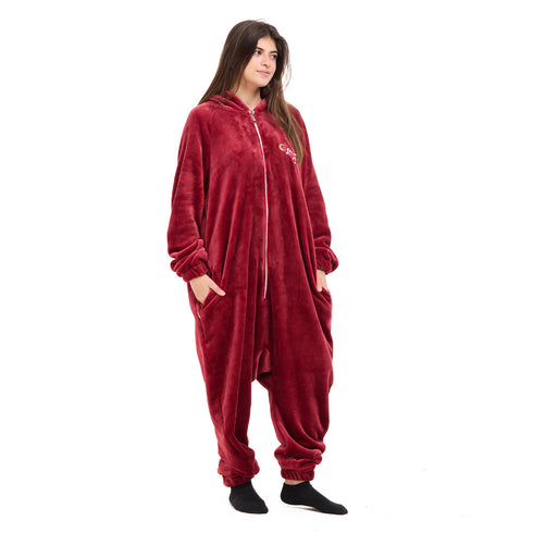 Snuggs Blanket Onesie Dark Red فانوس رمضان